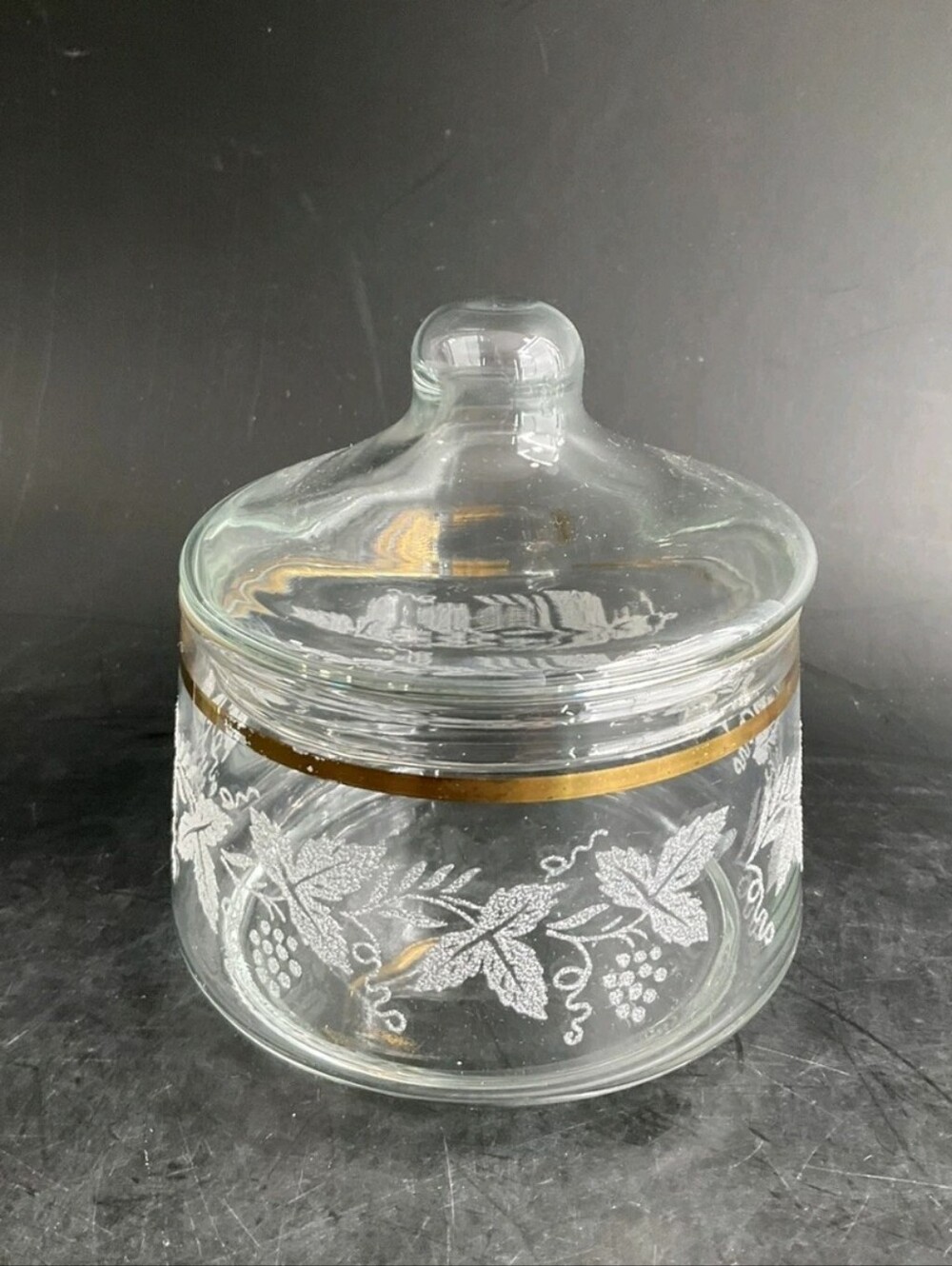 Bartlett Collins GrapeVine Lidded Jar